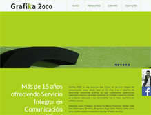 Tablet Screenshot of grafika2000.com.ar